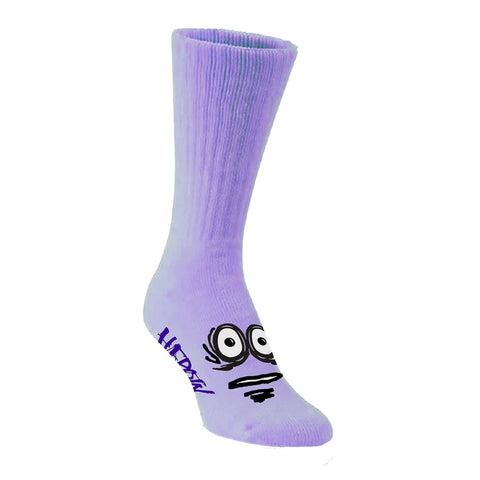 Heroin Skateboards Big Egg Lavender Socks
