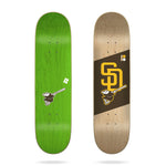 Plan B x SD Padres Slugger 8.0″ Skateboard Deck