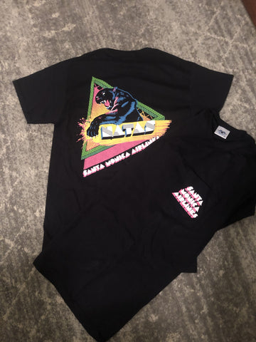 Santa Monica Airlines 80's Natas Tees, S/S Pocket