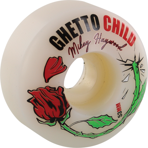 Ghetto Child Haywood Concrete Rose 53mm Skateboard Wheels