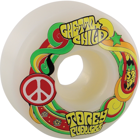 Ghetto Child Pudwill Peace 52mm Skateboard Wheels