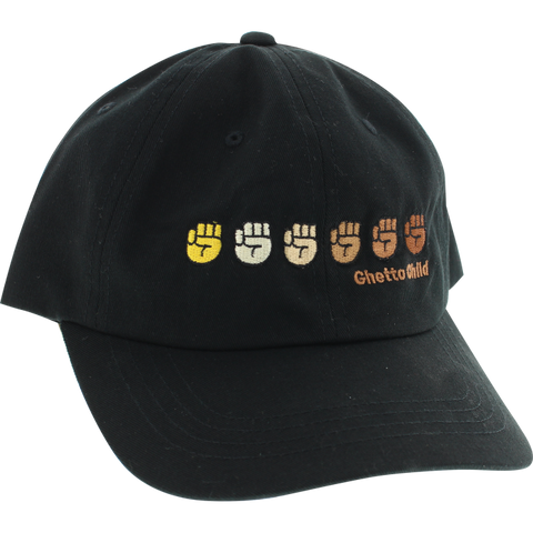 Ghetto Child Unity Dad Hat Black