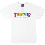 Thrasher Rainbow White T-Shirt