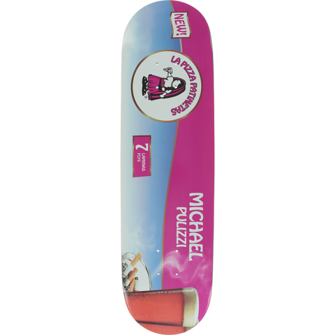 PIZZA Skateboards Pulizzi Cervesa Skateboard Deck-8.25