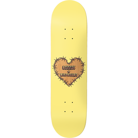 Birdhouse Lizzie Armanto Heart Protection Skateboard Deck 8.0