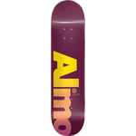 Almost Fall Off Logo Magentta 8.0 Skateboard Deck