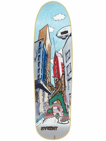 New Deal Danny Sargent Invader Slick Skateboard Deck