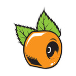 OJ Orange Sticker 3 in x 3.875 in