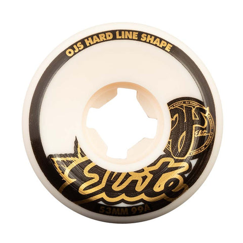 OJ 53mm Elite Hardline 99a Skateboard Wheels