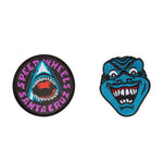 Santa Cruz Speed Wheels Shark 2-Piece Patch Set