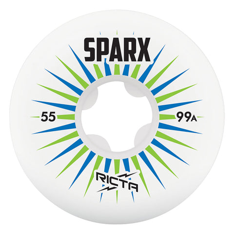 Ricta 55mm Sparx 99a Skateboard Wheels