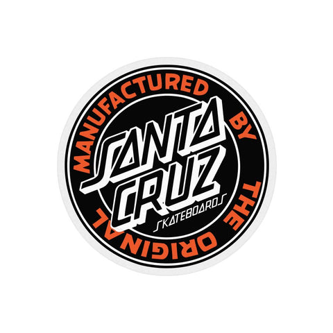 Santa Cruz MFG Dot Sticker 3 in x 3 in