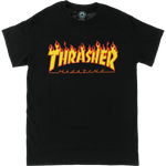 Thrasher Flame Logo T-shirt (black)