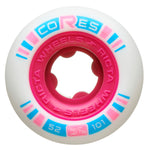 Ricta 52mm Cores Neon Pink 101a Skateboard Wheels