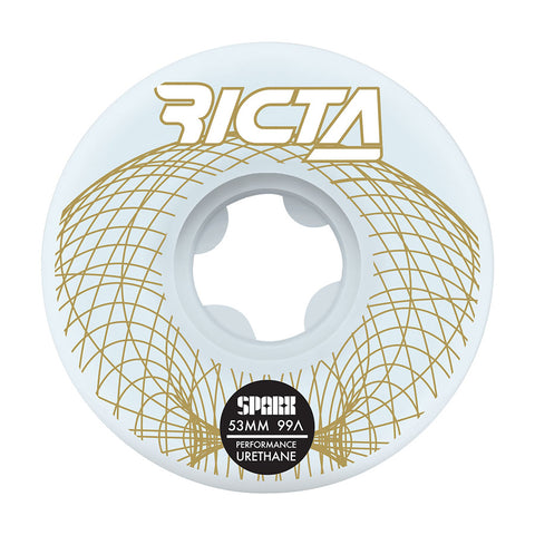 Ricta 53mm Wireframe Sparx 99a Skateboard Wheels