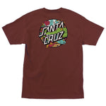 Santa Cruz  Aquatic Dot Regular S/S Mens T-Shirt