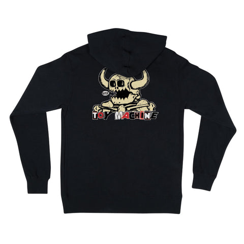 Independent Toy Mash Up P/O Hooded Midweight Sweatshirt Black Mens