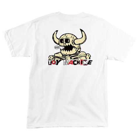 Independent Toy Mash Up S/S Regular T-Shirt White Mens