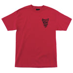 Santa Cruz Bullet 66 Mens T-Shirt-Red