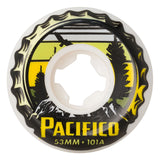 OJ 53mm Pacifico Elite White Mini Combo 101a Skateboard Wheels