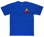 Black Label "LUCERO 12XU" Short Sleeve Blue Tee Shirt