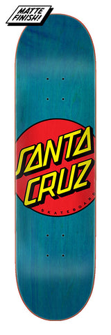 Santa Cruz Classic Dot 8.5in x 32.2in Skateboard Deck