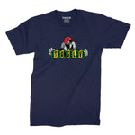 StrangeLove Skateboards Rag Doll Logo / Navy - Gray / T-Shirt