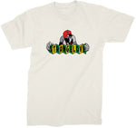 StrangeLove Skateboards Rag Doll Logo / Natural - Gray / T-Shirt