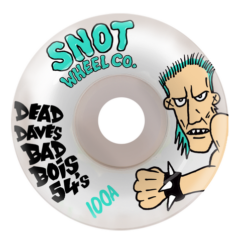 Snot Wheel Co Dead Daves BAD BOI'S 54mm 100A