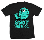 Snot Booger Logo Tee Black Backprint (X Large)