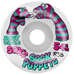 Snot Wheel Co Sox's Sock Puppets 54mm 83B White