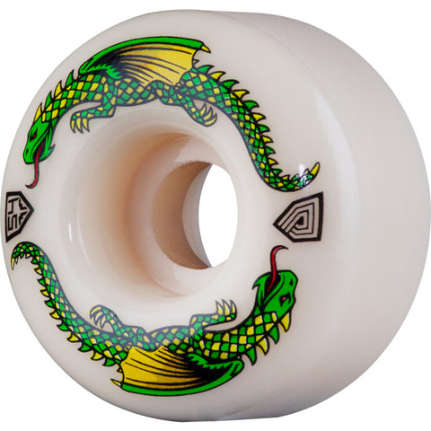 Powell Peralta Dragon Formula Green Dragon Skateboard Wheels 54mm x 34mm 93A