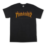 Thrasher Flame Halftone T-Shirt (Black)