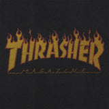 Thrasher Flame Halftone T-Shirt (Black)