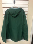 Thrasher green nylon hooded jacket