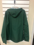 Thrasher green nylon hooded jacket