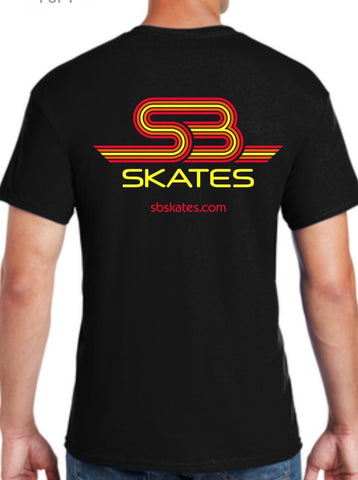 SBSkates Retro Logo Shirt-Black