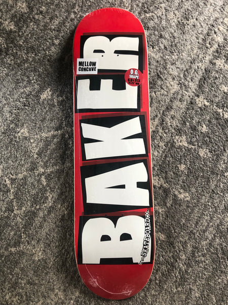 Amazon.com : Baker Skateboard Complete Brand Logo Red/White