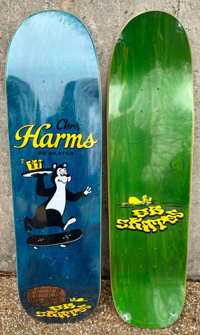 SBSkates Chris Harms Bear Deck-8.625" Shaped