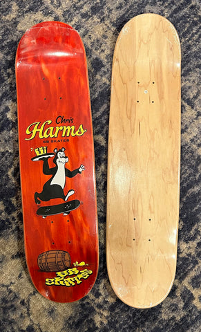 SBSkates Chris Harms Bear Deck-7.62" Mini