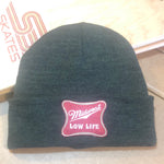 SBSkates Midwest Lowlife Beanie-Dark Green