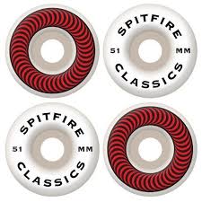 Spitfire Classics 51mm 99du Skateboard Wheels