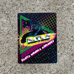 Santa Monica Airlines Natas Neon Classic Sticker