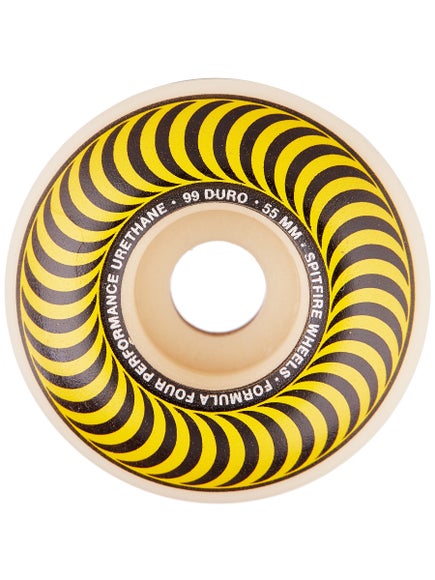 Spitfire Formula Four 99Duro ホイール55mm Spitfire Formula Four Classics 99D 55mm Wheels - Yellow