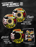 Spitfire F4 99a Arson Business 55mm Classic Skateboard Wheels-Natural