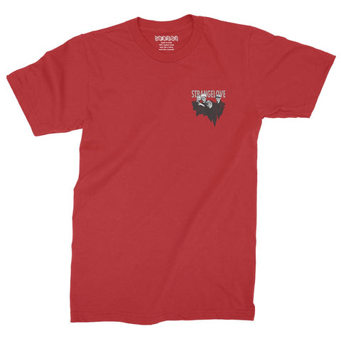 芸能人 愛用の通販 StrangeLove Skateboards Consume T-Shirt Red – SBSkateBoardShop トップス