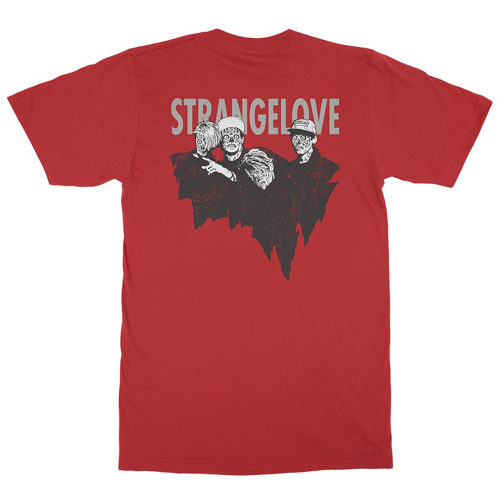 【特別セール品】 Consume Skateboards StrangeLove T-Shirt SBSkateBoardShop – Red トップス