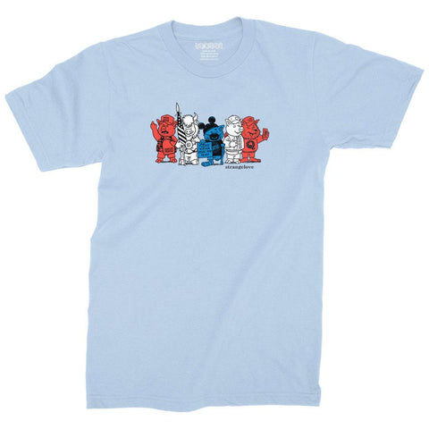 StrangeLove Silly Animals / Light Blue / T-Shirt