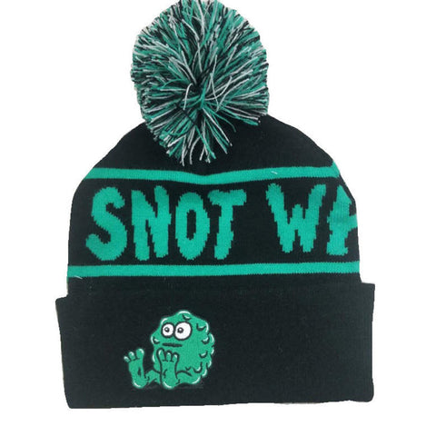 Snot Wheel Co Bobble Hat
