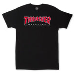 Thrasher Outlined T-Shirt (Black)
